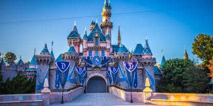 Das Disneyland in Kalifornien entstand auf ehemaligen Orangen- und Beerenplantagen in Anaheim.
