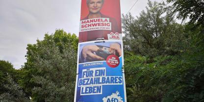 Wahlkampf in MV: Ministerpräsidentin Manuela Schwesig will mit der SPD das Amt gegen die AfD verteidigen.