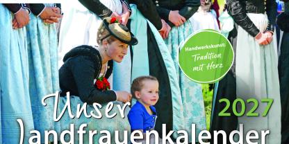 Foto vom Cover des Landfrauenkalenders
