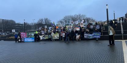 Auch in Deutschland gibt es immer wieder Proteste gegen die Jagd.