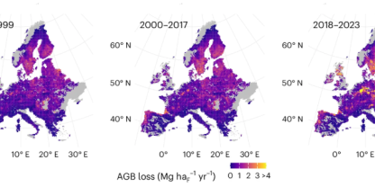 TUM-Studie zu Biomasseverlusten in Europa