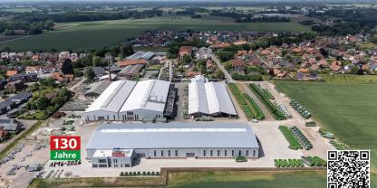 Die neue Produktionshalle in Goldenstedt umfasst 5.000 Quadratmeter.
