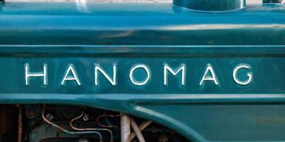 Das Logo eines alten Hanomag