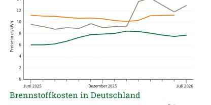 Seit Juli steigen die Preise für Holzpellets in Deutschland wieder.