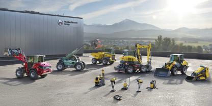 Die Wacker Neuson Group bietet ein breites Sortiment an Baumaschinen. Zudem gehören die beiden Lader-Spezialisten Kramer Allrad und Weidemann zum Unternehmen.