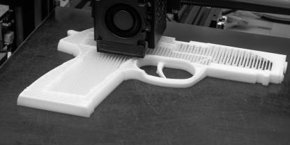 Waffen aus dem 3D-Drucker werden zunehmend zur Gefahr außerhalb des Waffenrechts.