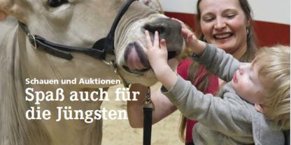 Das aktuelle Heft: Rinderzucht Braunvieh 2/2026 vom Mai mit Pauline und Richard Schrattenecker auf dem Titel.
