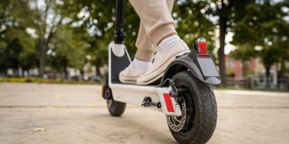 In Baden-Württemberg ereignete sich ein Wildunfall mit einem E-Scooter.