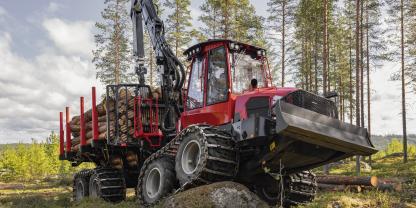 Die neue Generation des Forwarders Komatsu 855.