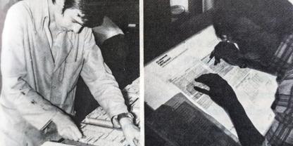 Bis 1978 erfolgte der Druck der AFZ als Bleisatz, dann wurde auf Lichtsatz und Offsetdruck umgestellt. Bis zu den modernen Druckverfahren wurden in der Druckerei die Druckfahnen und Filme belichtet und anhand des Umbruchs der Redaktion mit den Lithos auf einem Leuchttisch zusammenmontiert.