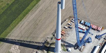 Der Ausbau der Windenergie führt zu steigender Flächennachfrage.  Foto: stock.adobe.com/keBu.Medien