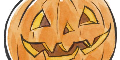 Kuerbis-Helloweengesicht_Illustration