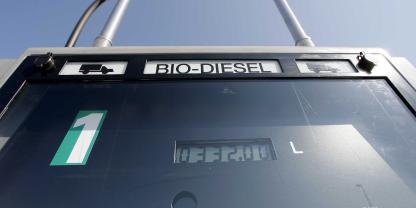 Eine Zapfsäule für Biodiesel